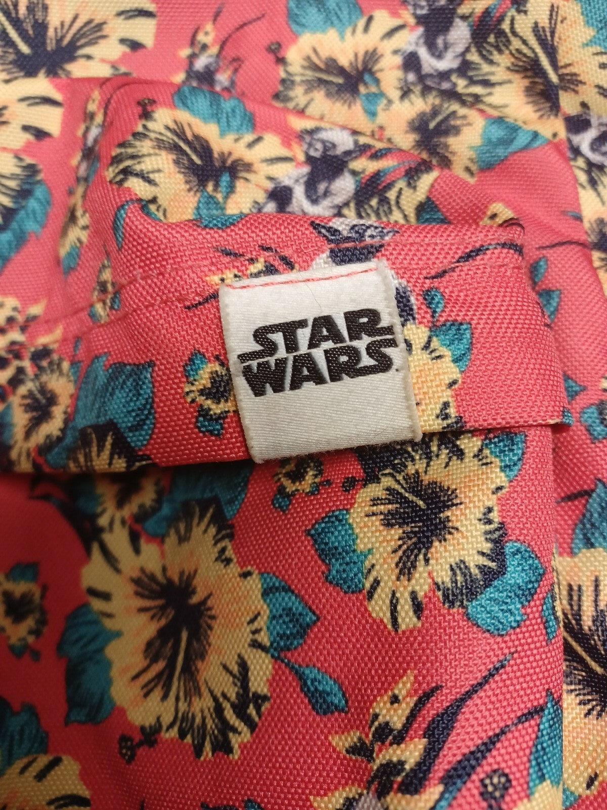 Vans Off The Wall Star Wars Aloha Yoda Backpack Limit… Gem