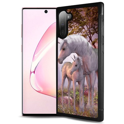 ( For Samsung Note 10 ) Back Case Cover AJ12278 Unicorn Mum Baby
