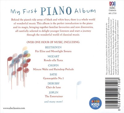 VARIOUS ARTISTS MY FIRST PIANO ALBUM [ABC CLASSICS] NEW CD