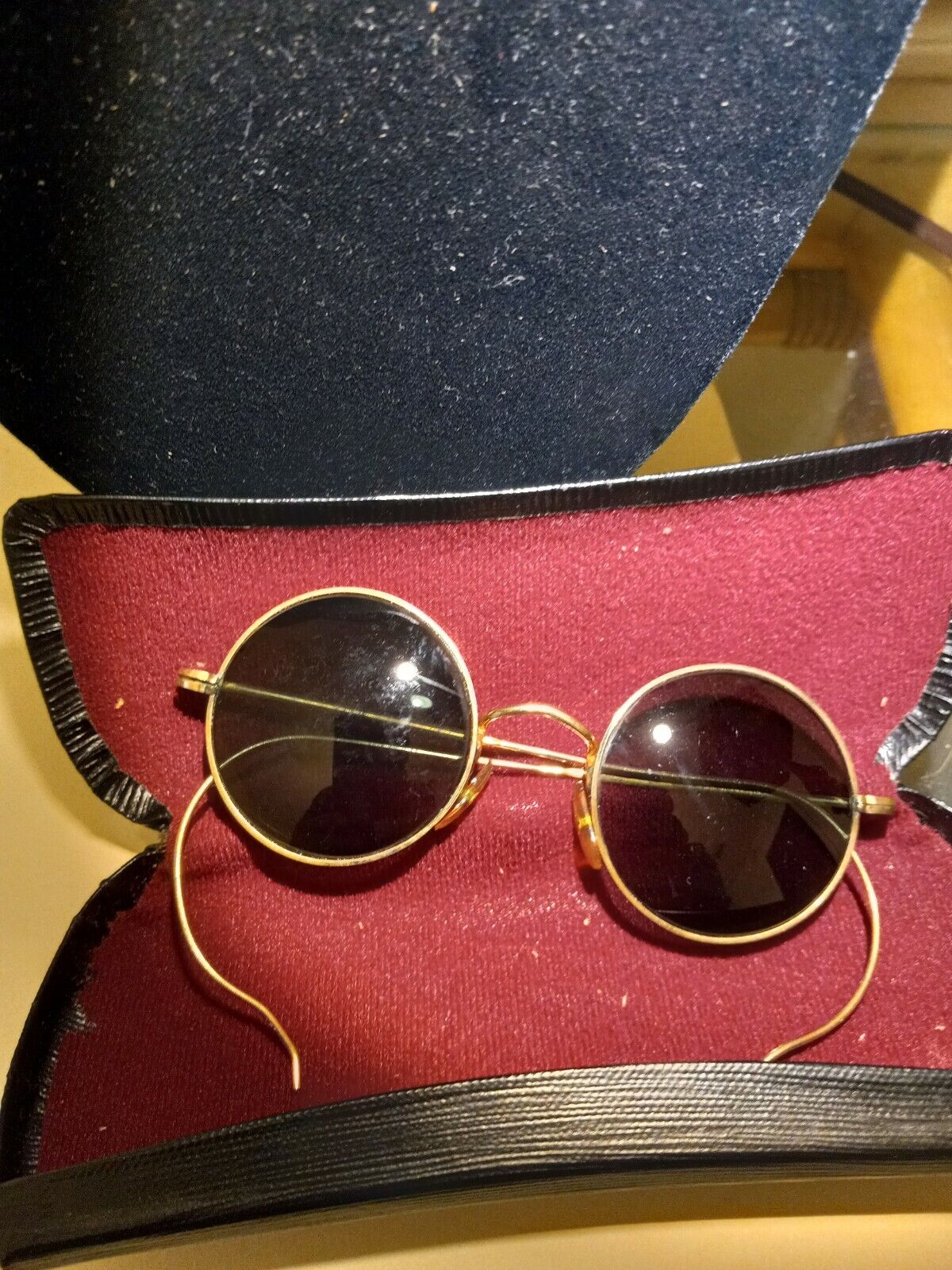 Vintage Rare ALGHA 20 Gold Filled Glasses England… - image 1