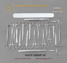 Plastic Surgery Set | Reconstructive Surgical Instruments Kit Complete