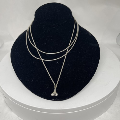 dog bone pendant On 50” Snake Chain 