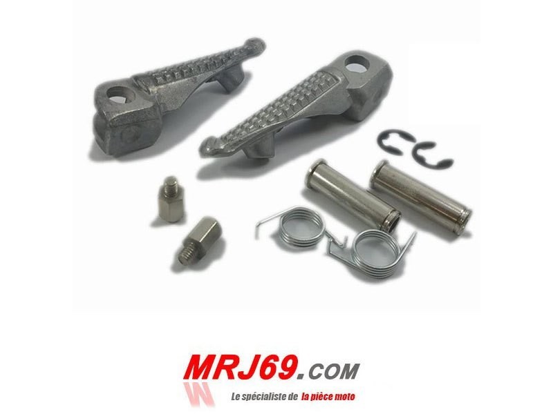 Repose pied avant Kawasaki ER6N alu antidérapant pour moto 2006-2008