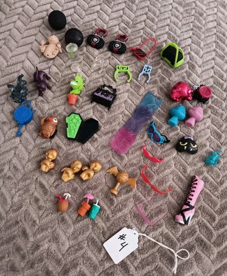 Monster High Lot Of Items Owl Cat Venus Fly Trap Sunglasses Purse First Wave #4