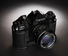 New genuine leather camera case for Canon Canon NEW AE1 A1 From Japan