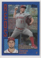 2019 Update Silver Pack 1984 Topps Baseball Chrome Blue 6/150 Trevor Bauer uk2