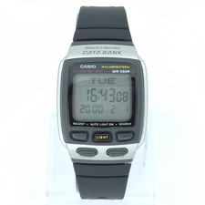 NOS CASIO DB-37H-1AJF DATA BANK WR 5BAR VINTAGE DIGTAL WATCH 2002