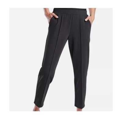 Women's Athleta Venice High Rise Pintuck Ankle Pant Black Size Small