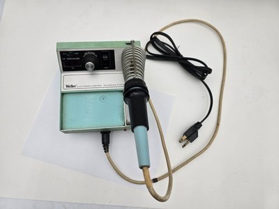 Vintage Weller EC2000 Electronic Control Soldering Station With EC201-A