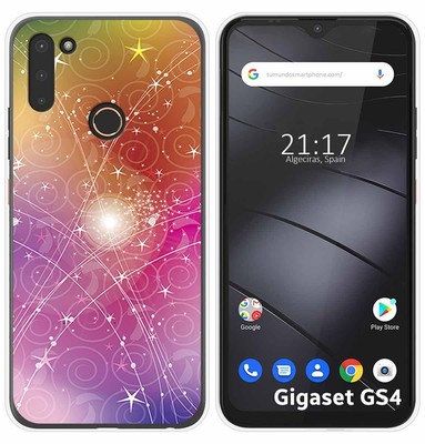 Custodia UNIVERSALE per Gigaset GS5 Cover flip LIBRO STAND portafoglio
