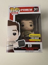 Funko Pop!: Shaun of the Dead Ed #241 (Bloody) - Entertainment Earth +protector