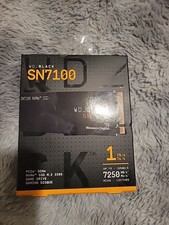 WD_BLACK SN7100 1TB NVMe Sealed Gen4 PCIe M.2 2280 WDBELG0010BBK-WRWM