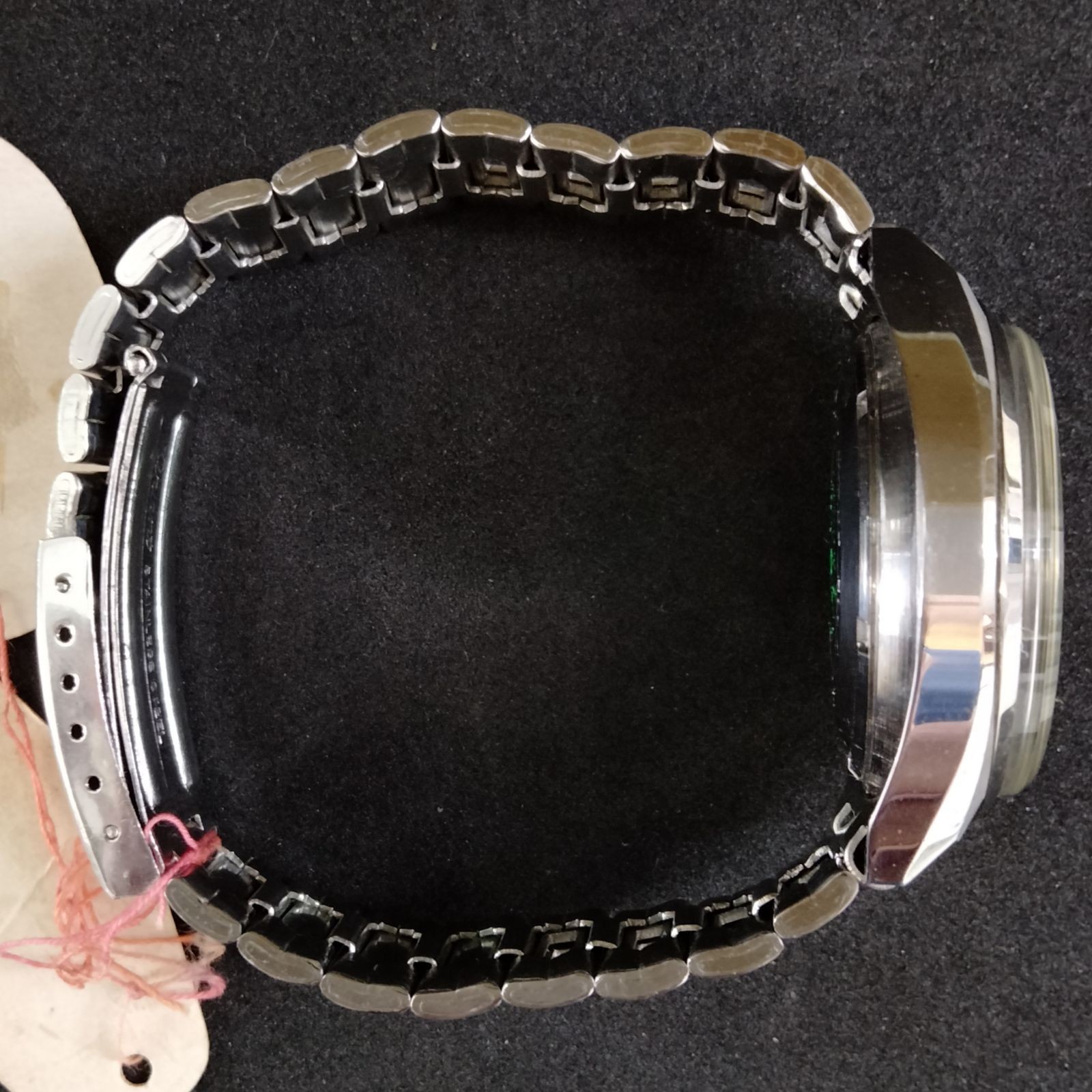 ORIENT Automatic Watch Green Dial Dead Stock Stai… - image 4