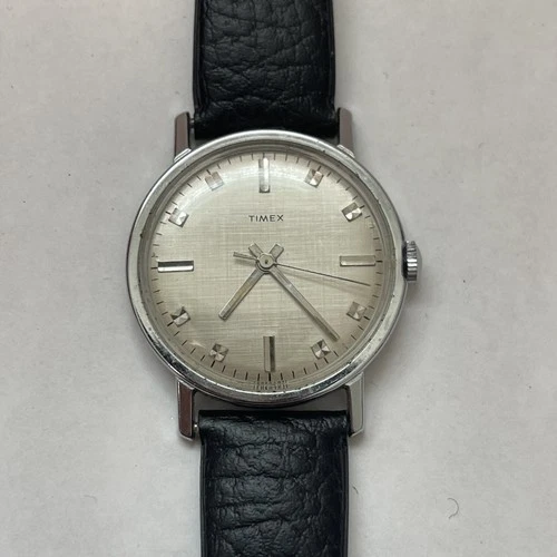 CJ men Vintage 1971 Timex Mercury Manual Wind Up 160502471 Old Watch Working lot