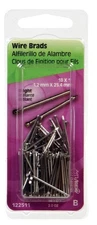 Hillman 122511 Bright Steel 18 ga. x 1 in. Brad Nails 2 oz. (Pack of 6)