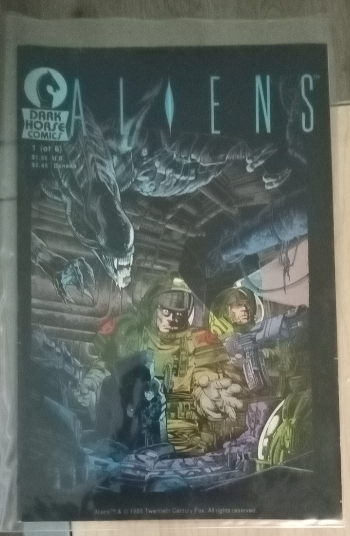 少年漫画 Aliens (First Comic Series) Aliens No.1 ✨️ 1st comic book appearance of 'Aliens' 1988. 1st