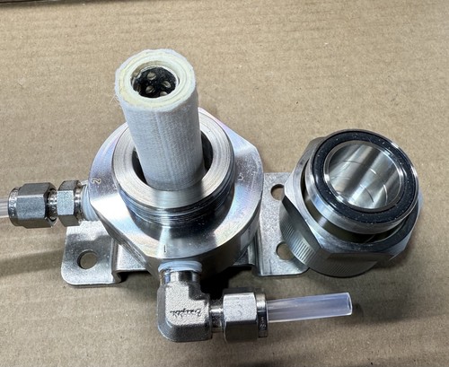 Stainless, Swagelok SS-FCE-KZ Particle Filter + Genie 101 Membrane Separator - Picture 6 of 7