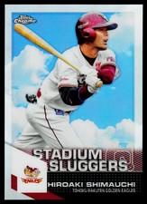 2021 Topps Chrome NPB #SL12 Hiroaki Shimauchi Stadium Sluggers