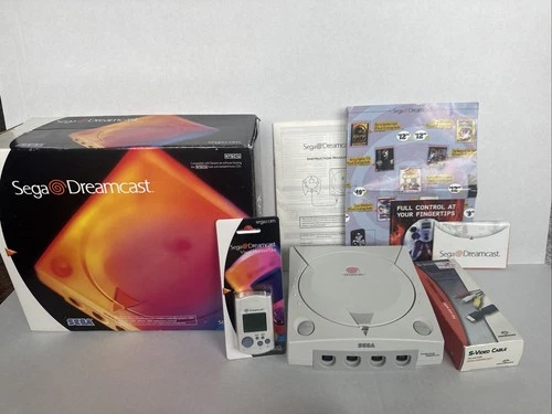 Sega Dreamcast with Original Box/paperwork+Reg (No Controller or Box Inserts)