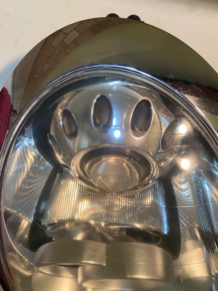 2005 2006 2007 2008 MINI COOPER S PASSENGER RIGHT HID XENON HEADLIGHT ASSEMBLY - Image 2 of 4