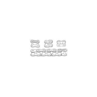 #50 Roller Chain Double Connector Link (Import) Fits Universal CL50DIMP SWC50DCO