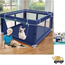 42x42 Inches Puppy Playpen with Gate, Dog Playpen for Puppies or Small Dogs, ...