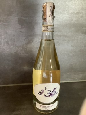 il 35  Sekt, Schaumwein Metodo Classic 2020, abgefüllt am 13.05.2021