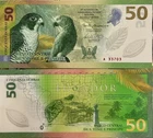 Sao Tome & Principe 50 Dobras polymer 2025 2026 Comm. St. Thomas NEW UNC NHB
