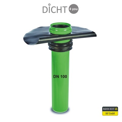DOYMA ''HKD KG 2000'' Bodenelement Rohr mit Mauerkragen Dichtflansch DN100 (500mm)
