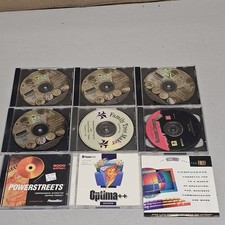 Vintage PC CD-ROM Software Lot Games Educational Multimedia Mixed Titles