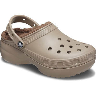 Crocs Classic Plateau gefütterte Thermoplast Damen Pilz Clogs Neu