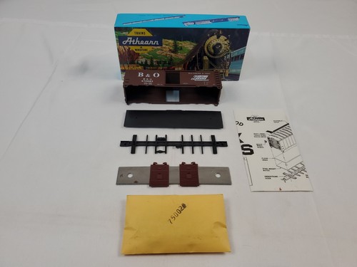 Coche de caja escala Ho Athearn Baltimore & Ohio 40' B&O 470683 caja azul  | Zustand: New
