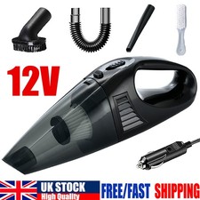 Powerful Car Vacuum Cleaner Wet/Dry Cordless Strong Suction Handheld Cleaning UK