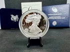 2017-W Proof American Silver Eagle with OGP & COA! 1 Oz .999 Silver!