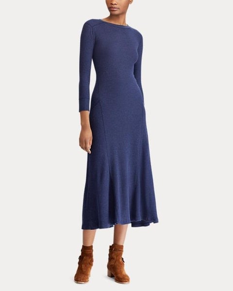 Women Polo Ralph Lauren Dress Navy Modal 38 / M /