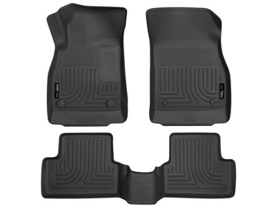 Husky Weatherbeater Floor Liners Fit 11-17 Buick Regal Front/2nd Row 3pc Black