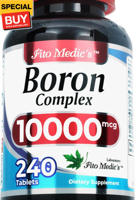 Lab | Boron |10 Mg | 240 Servings | Boron Supplement for Men | Boron | USA Stock