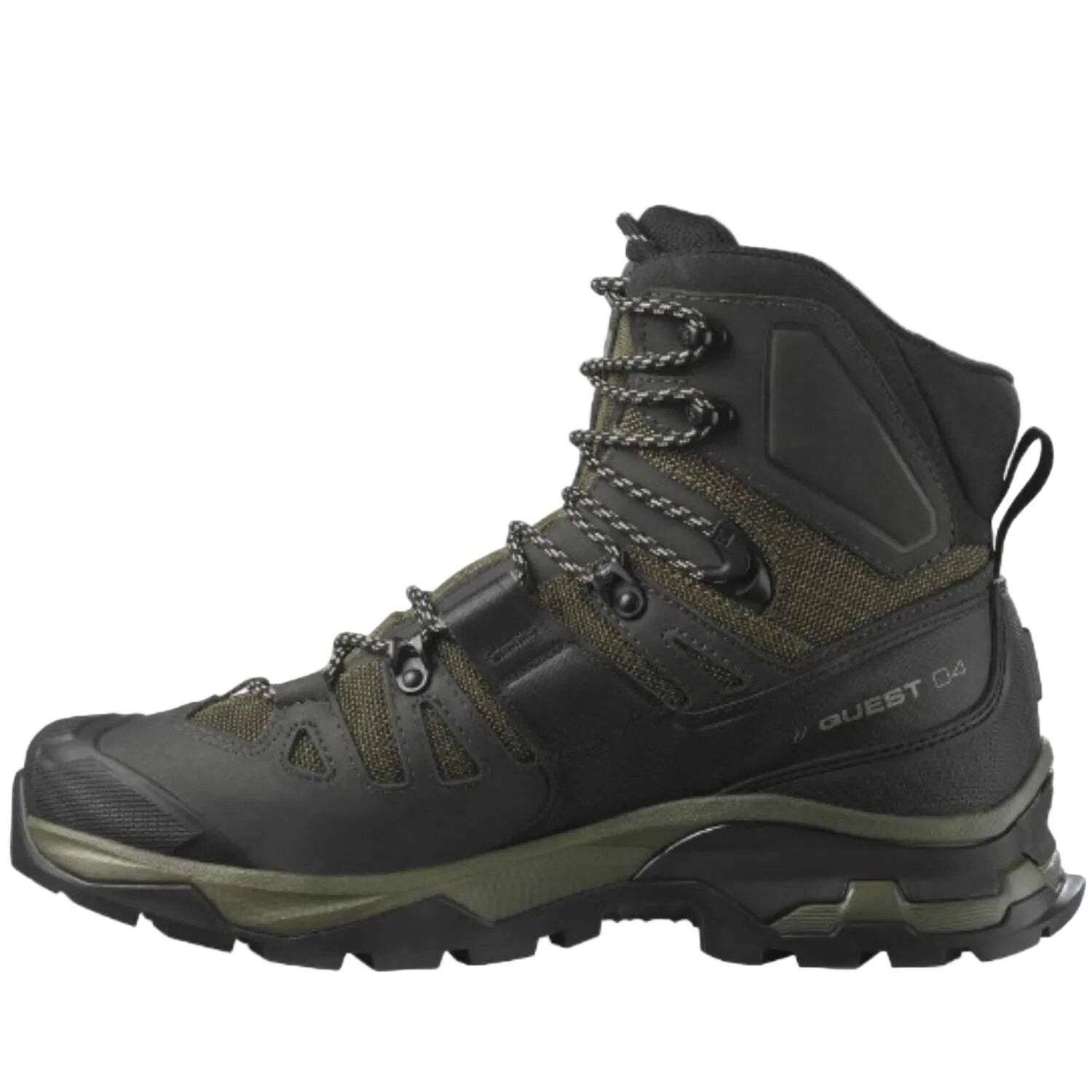 Salomon Men's QUEST 4 GORE-TEX Hiking Boots For Men, Olive Night/Peat/Safari
Opens in a new window o