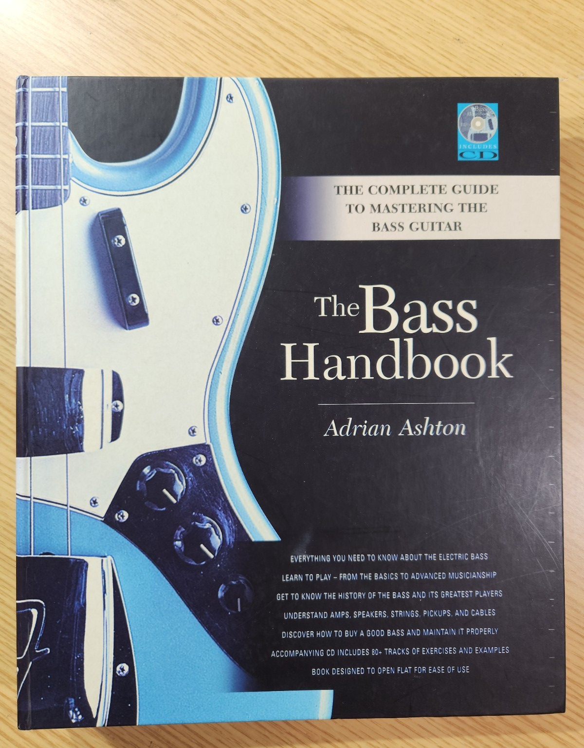 THE BASS HANDBOOK - COMPLETE GUIDE TO MASTERING BASS GUITAR with CD - GC