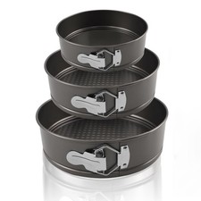 7" 8" 9" Cake Pan Round Carbon Steel Pan Cake Baking Mold Springform Pan