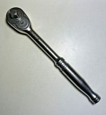 Vintage Snap-on Sl710 12 Ratchet 10 Inch Length Made In Usa Chrome Finish Vintage Snap-on Sl710 12 Ratchet 10 Inch Length Made In Usa Chrome Finish