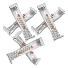  6pcs 5 Inch Heavy-Duty Gutter Hangers - K Shape Rain Gutter Brackets With