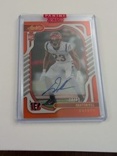 2022 Panini Absolute - Rookies Daxton Hill #156 Spectrum Orange /50 Auto