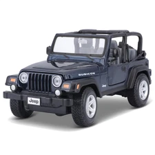 1:27 Scale Jeep Wrangler Rubicon Diecast Vehicle (Colors May Vary)