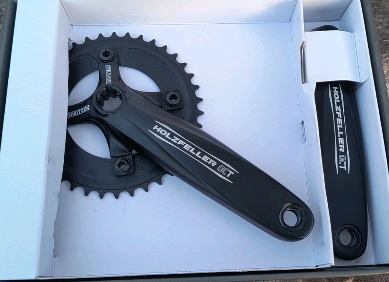 Truvativ Holzfeller OCT crankset 38 Tooth Chainring 175mm Black