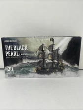 Piececool 3d Puzzles for The Black Pearl Metal Puzzle Model kits Perfect Gifts