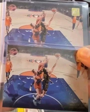 Caitlin Clark Courtside 2025 Panini Donruss WNBA  SSP Indiana Fever
