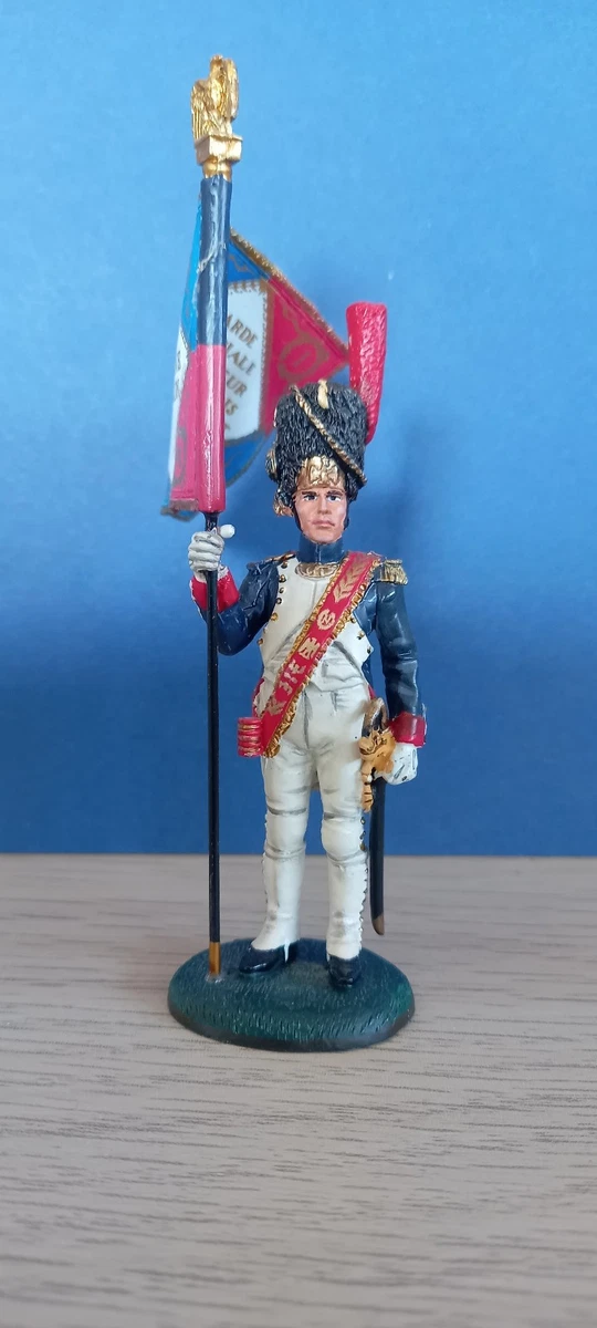 Figurine Soldat Napoléonien Del Prado - Cavalier N°17 Maréchal Ney - Échelle 1:32 (60mm) En Plomb Peint