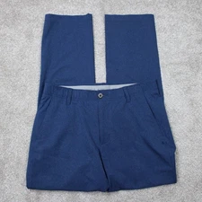Under Armour Pants Mens 34x32 Blue UA Drive Vented Golf Stretch Straight Leg