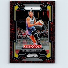 2024 Panini Prizm Monopoly WNBA Isabelle Harrison #36 Classic Red Icons Sky